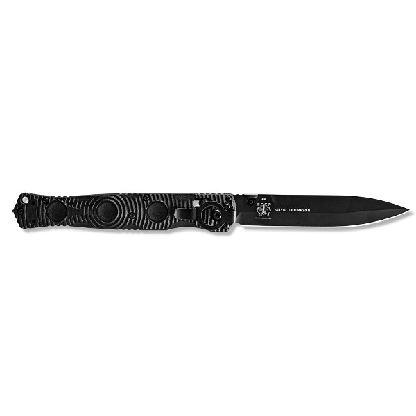 BENCHMADE 391BK SOCP TACTICAL FOLDER KNIFE - BLACK