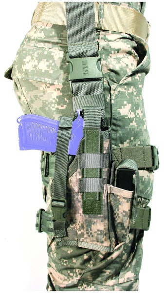 Blackhawk Nylon Omega VI Elit Holster - OD (Green)