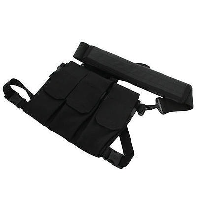 Blackhawk SOS M-16 Magazine Chest Pouch - Black
