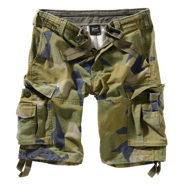 Brandit Vintage Cargo Shorts - M90 Camo