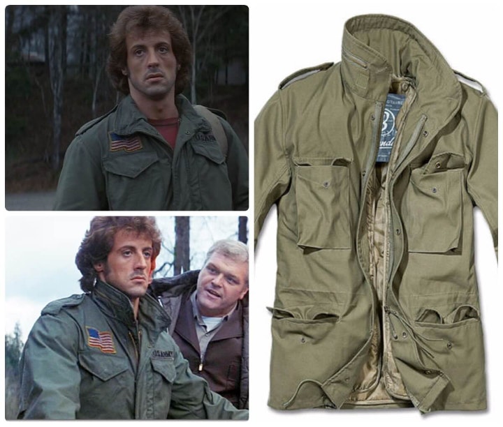 Brandit M65 Classic RAMBO Jacka - Olivgrön