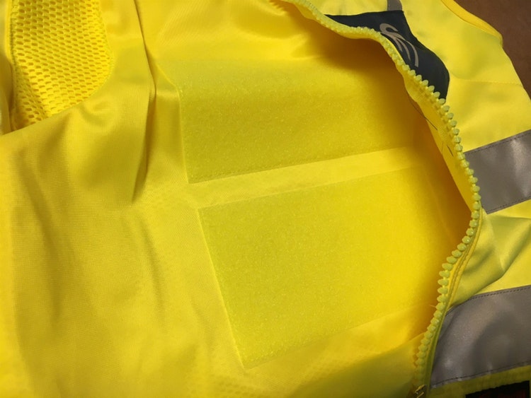 Reflectil Ytterfodral Varselväst OV Zipper för CPE`s paneler