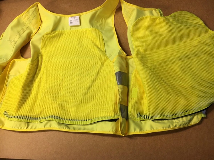 Reflectil Ytterfodral Varselväst OV Zipper för CPE`s paneler