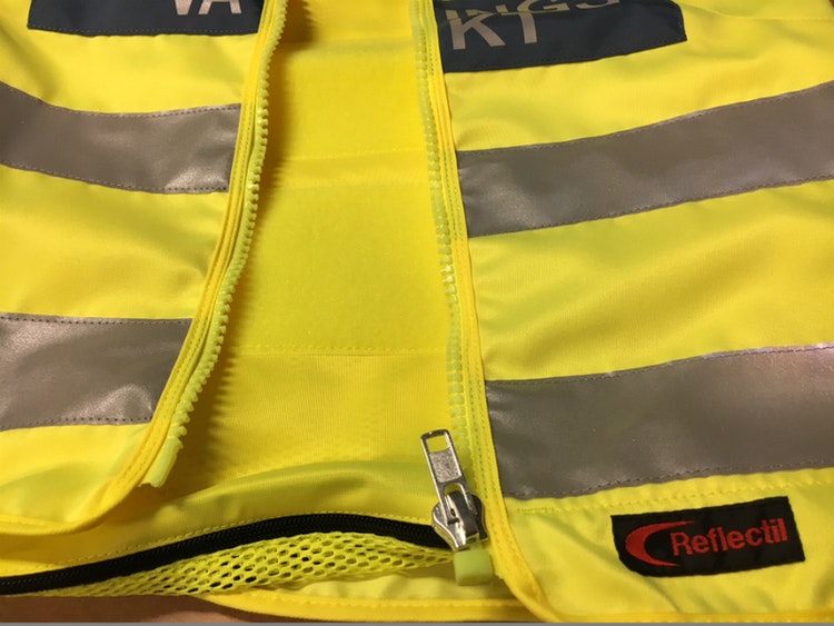 Reflectil Ytterfodral Varselväst OV Zipper för CPE`s paneler