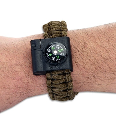 CRKT Survival Bracelet Accessory - Compass and LED
