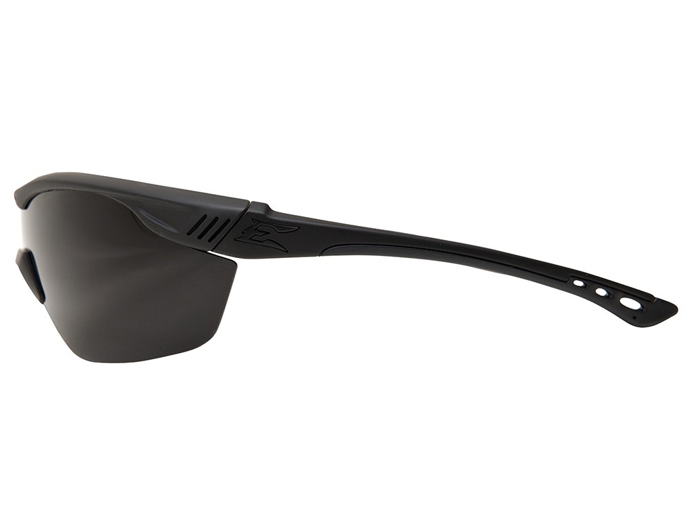 EDGE OVERLORD - SOFT-TOUCH MATTE BLACK FRAME / POLARIZED SMOKE LENS