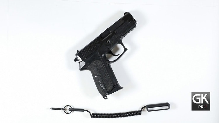 GK Police Lanyard - Black