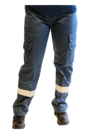 Gulins OV Byxa Stretch Med Reflex - Dam