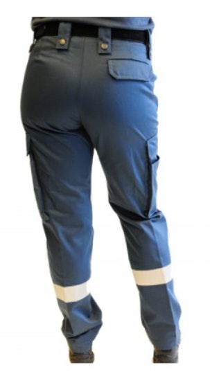 Gulins OV Byxa Stretch Med Reflex - Dam