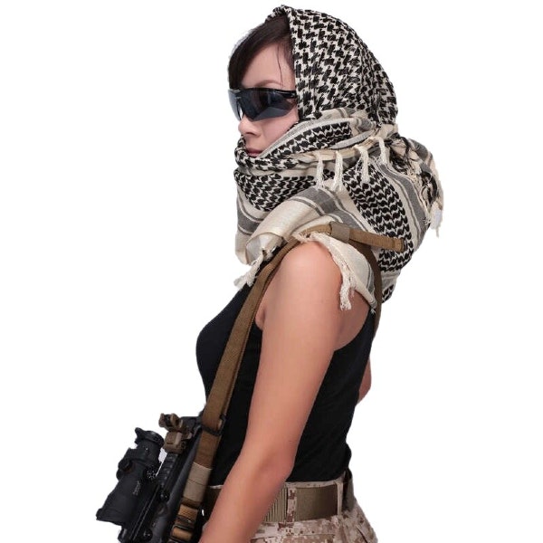 HELIKON-TEX Scarf Shemagh – Vit