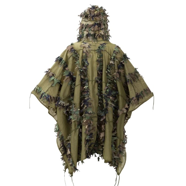HELIKON-TEX LEAF GHILLIE PONCHO® - US WOODLAND