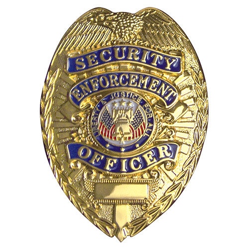 ROTHCO Deluxe Security Enforcement Officer Badge Gold