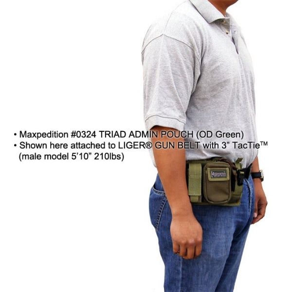 MAXPEDITION Triad Admin Pouch - Black