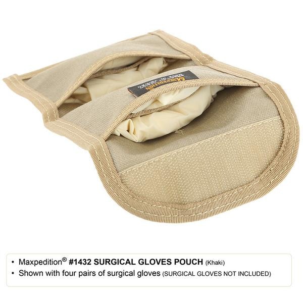 MAXPEDITION Surgical Gloves Pouch - Khaki