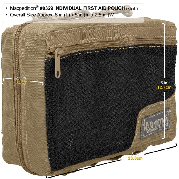 MAXPEDITION Individual First Aid Pouch - Black