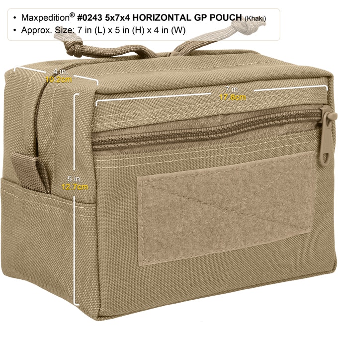 MAXPEDITION Horizontal GP Pouch - Green
