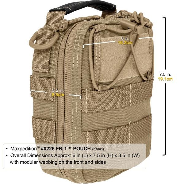 MAXPEDITION FR1 Pouch - Green