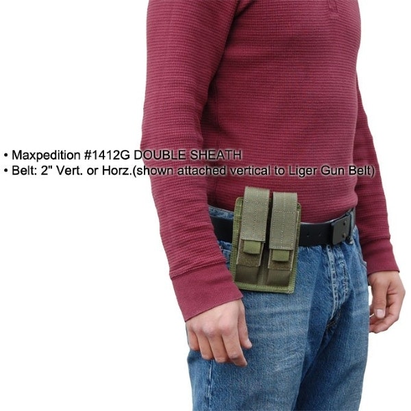 MAXPEDITION Double Sheath - Green