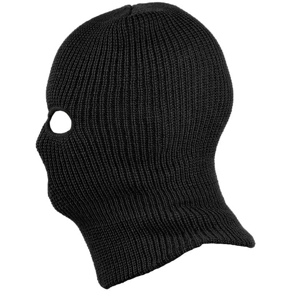 MIL-TEC by STURM 3-HOLE ACRLYIC BALACLAVA - BLACK