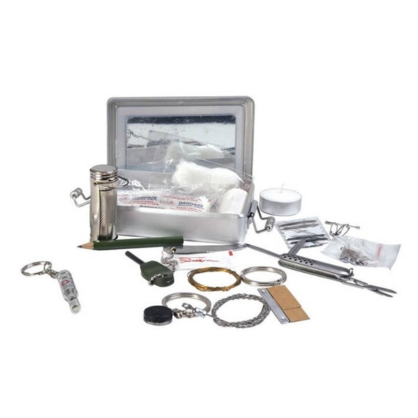 MIL-TEC by STURM SURVIVAL KIT ALUMINUM BOX