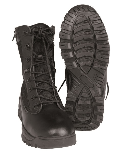 MIL-TEC by STURM SWAT Kängor med 2-Side Zip - Svart