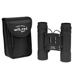 MIL-TEC by STURM COLLAPSIBLE BINOCULAR 10X25 - Svart