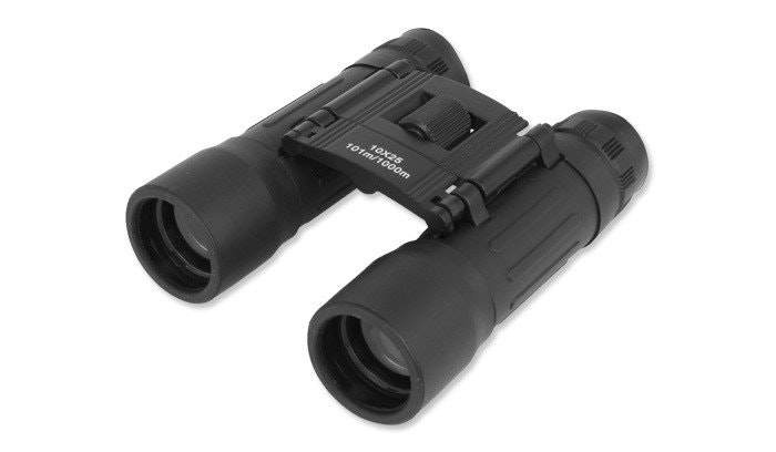 MIL-TEC by STURM COLLAPSIBLE BINOCULAR 10X25 - Svart
