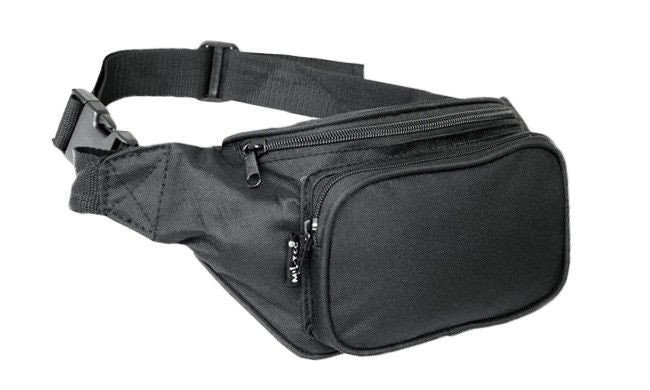 MIL-TEC by STURM FANNY PACK POUCH - BLACK