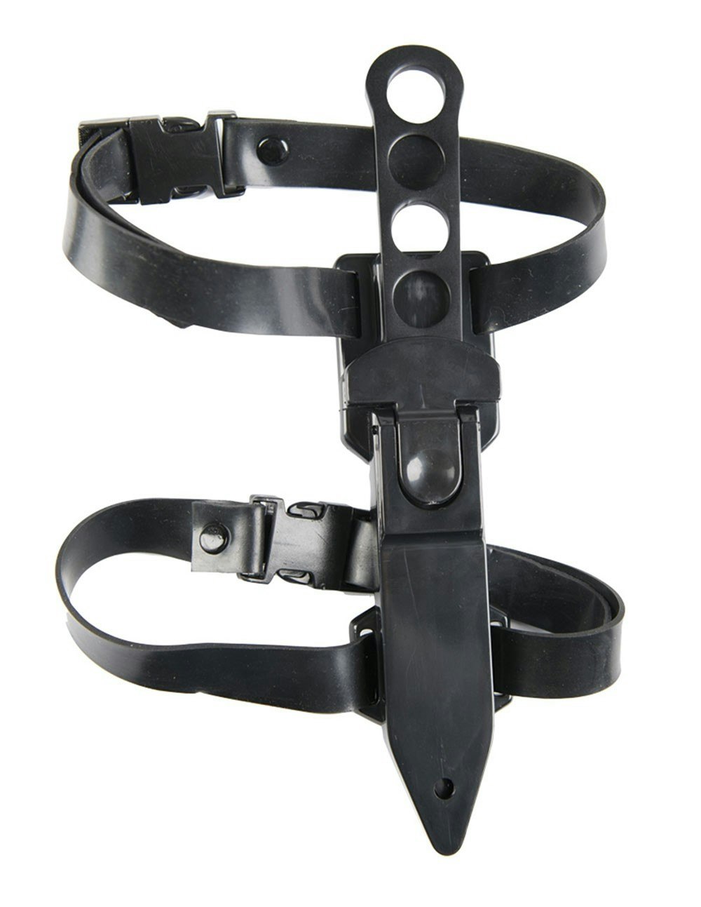 MIL-TEC Black Stainless Diving Knife W. Platic Cover