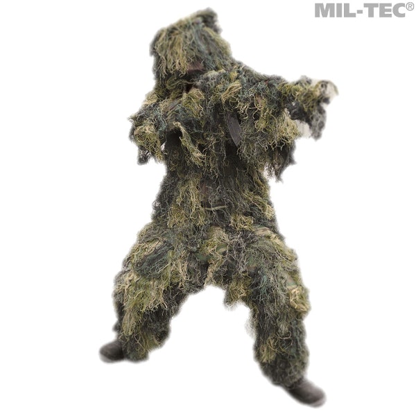 MIL-TEC by STURM Ghilliedräkt Pro Flamsäker 4 delad Woodland