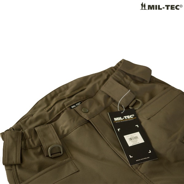 MIL-TEC by STURM SOFTSHELL PANTS ASSAULT - RANGER GREEN