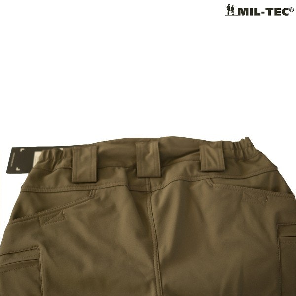 MIL-TEC by STURM SOFTSHELL PANTS ASSAULT - RANGER GREEN