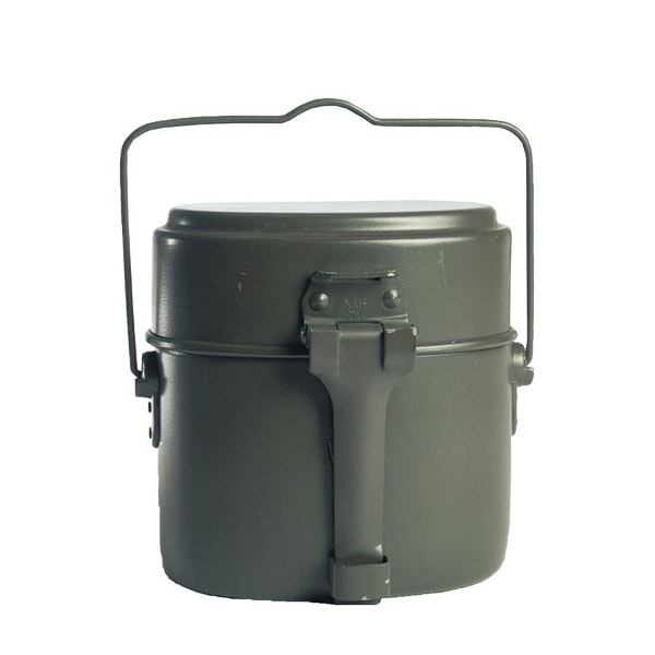 MIL-TEC by STURM German Army Genuine 3-pcs Mess kit Aluminium Canteen
