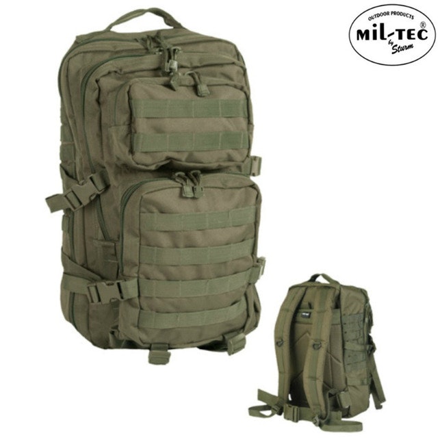 MIL-TEC by STURM US Assault Pack Large 36L - Olivgrön
