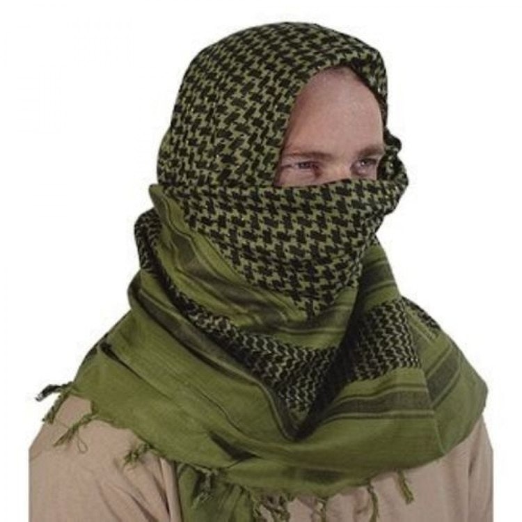 MIL-TEC by STURM Scarf Shemagh Olive/Black