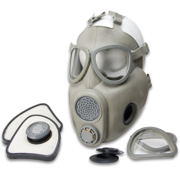 MIL-TEC by STURM M10 Gasmask med filter och väska