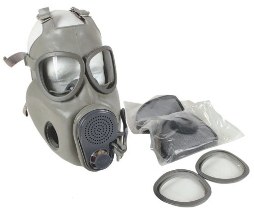 MIL-TEC by STURM M10 Gasmask med filter och väska