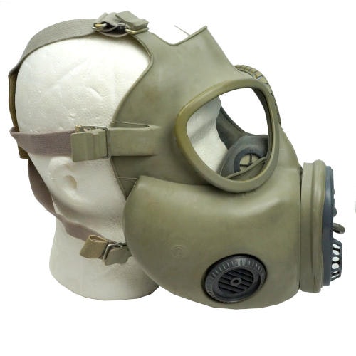 MIL-TEC by STURM M10 Gasmask med filter och väska