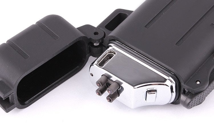 MIL-TEC by STURM TRÖBER RECHARGEABLE LIGHTER ATOMIC X-ARC