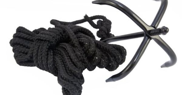 MIL-TEC by STURM GRAPPLING HOOK WITH ROPE & SAFETY CATCH - NINJA KROK
