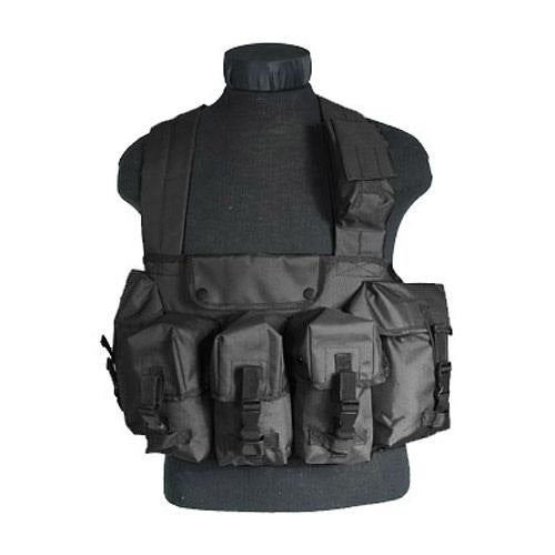 MIL-TEC by STURM CHEST RIG 6-POCKET - Svart