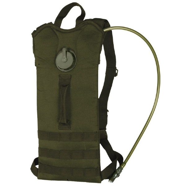 MIL-TEC by STURM BASIC WATER PACK WITH STRAPS - OD (Grön)