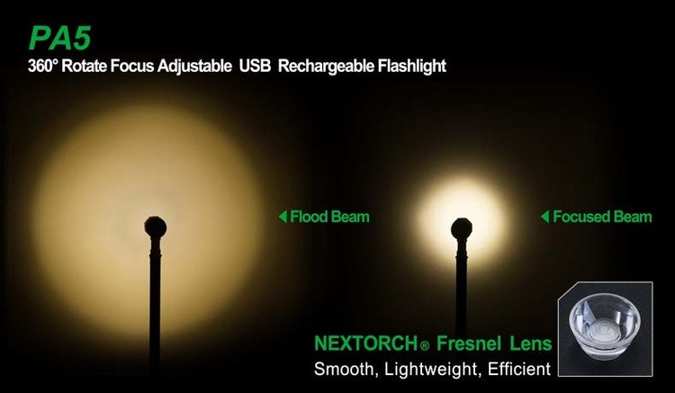 NEXTORCH PA5 Tactical Flashlight 660 Lumens