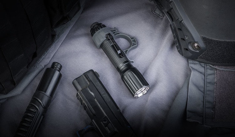 NEXTORCH Black Flashlight Ring for TA30 etc.