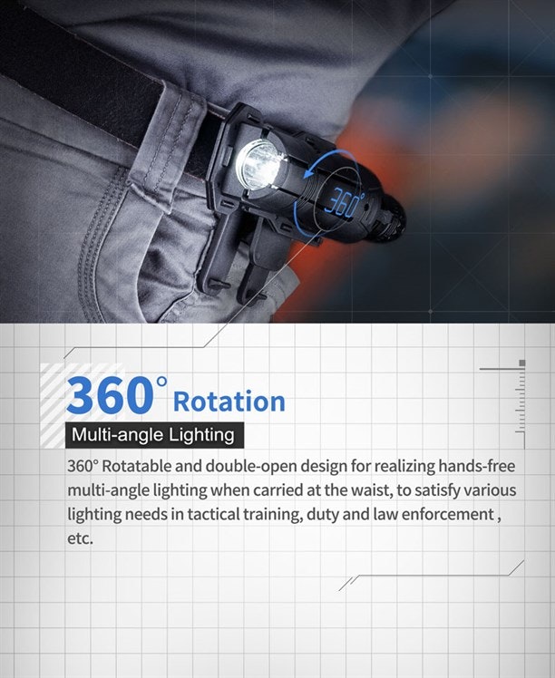 NEXTORCH V6 Holster - Ficklampshölster