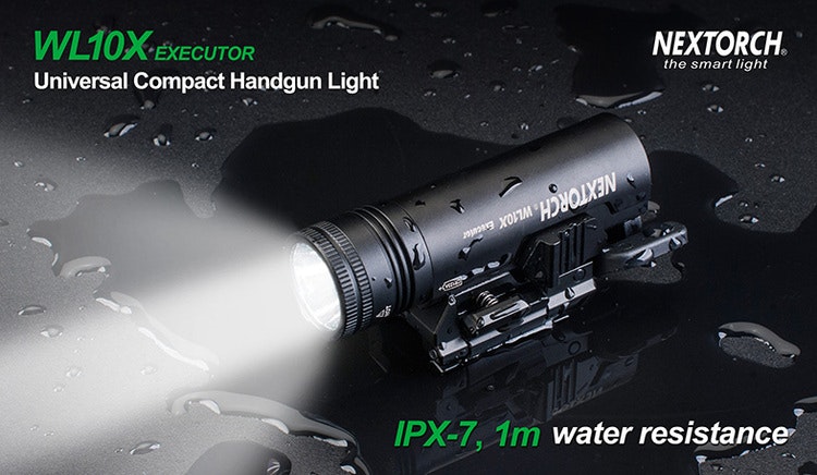 NEXTORCH WL10X Universal Handgun Light - Vapenlampa 230LM