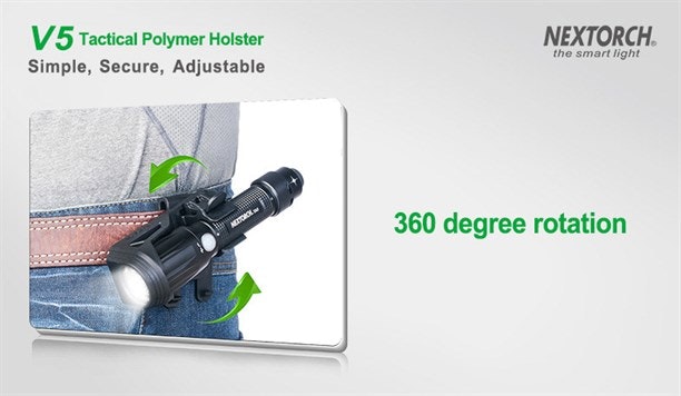 NEXTORCH V5 Holster - Ficklampshölster