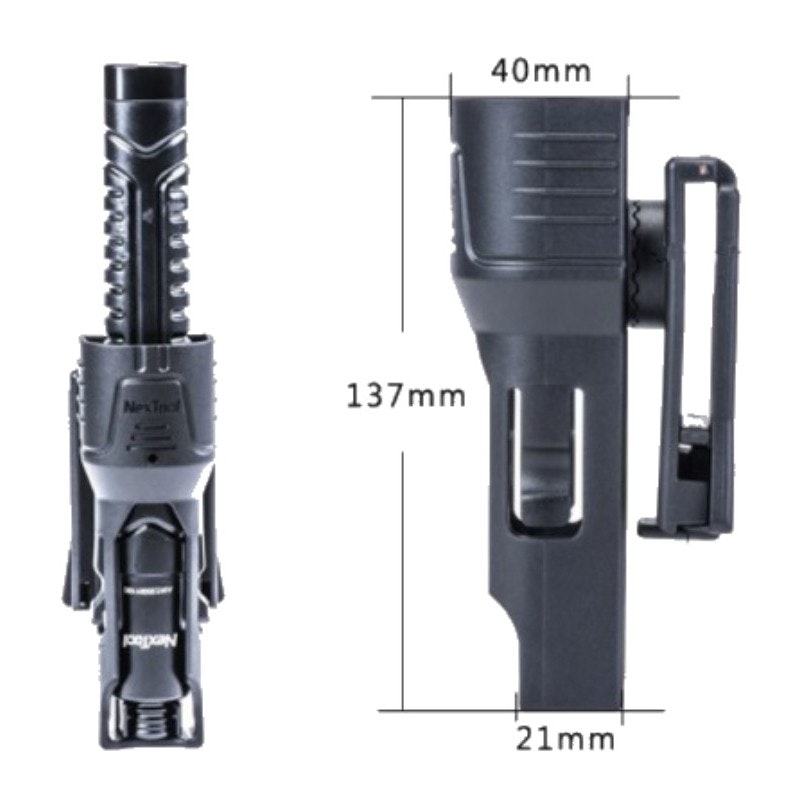 NEXTORCH Batonghållare / Ficklampshållare KT5512