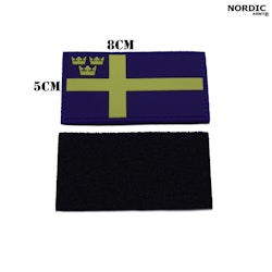 Nordic Army® Swedish Flag Royal Crown - Marinblå/Gul