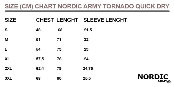 Nordic Army® Quick Dry T-Shirt - Militärgrön - Nationsmärke